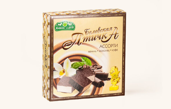 №2 Конфеты "Белевская птичка"  300г ассорти  в Астрахани
