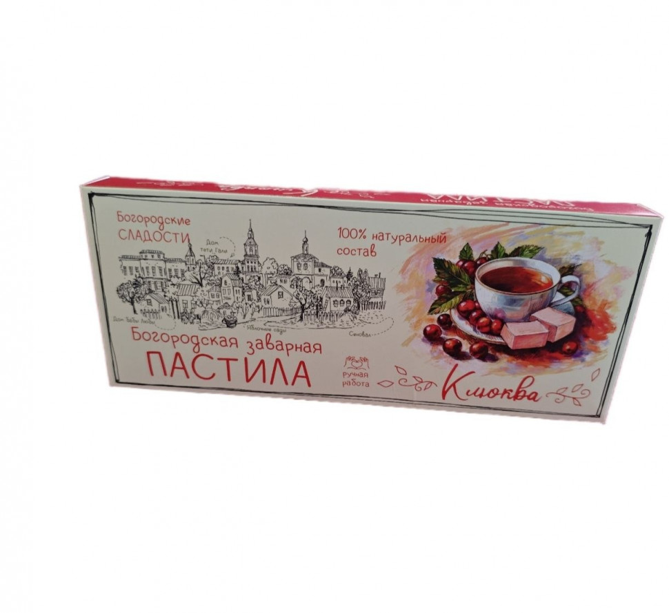  Пастила заварная "Клюква", 250г в Астрахани
